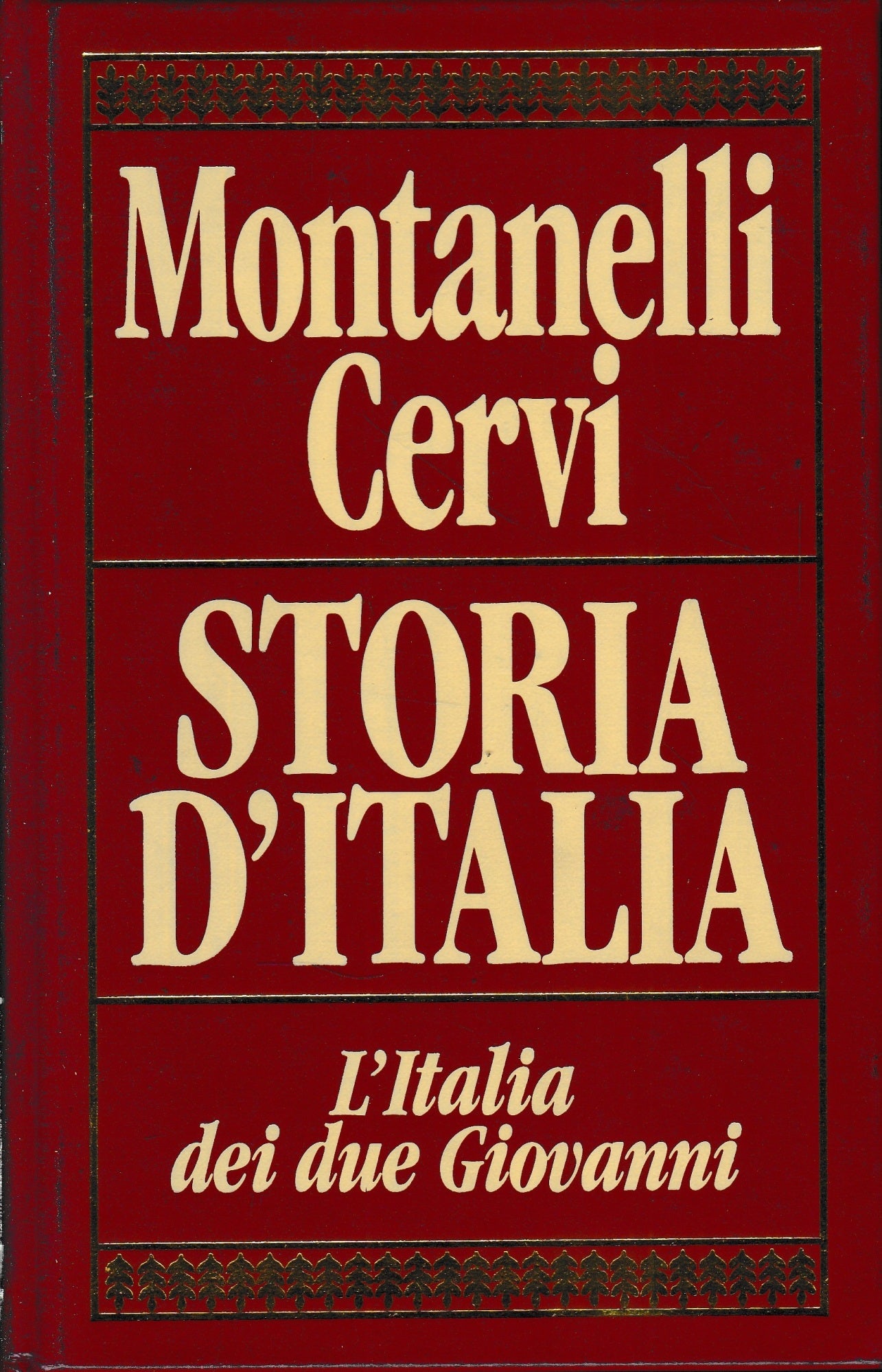 Storia d'Italia. L'Italia dei due Giovanni (1955-1965) - copertina