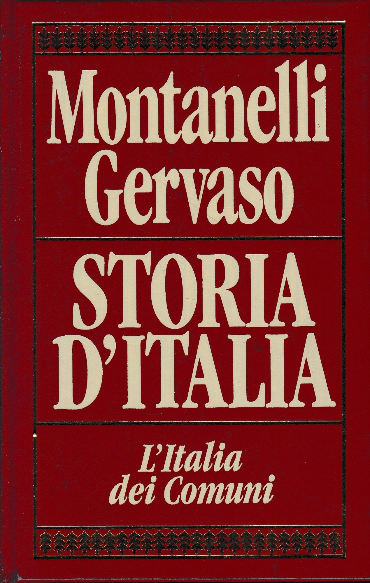 Storia d'Italia. L'Italia dei Comuni - copertina