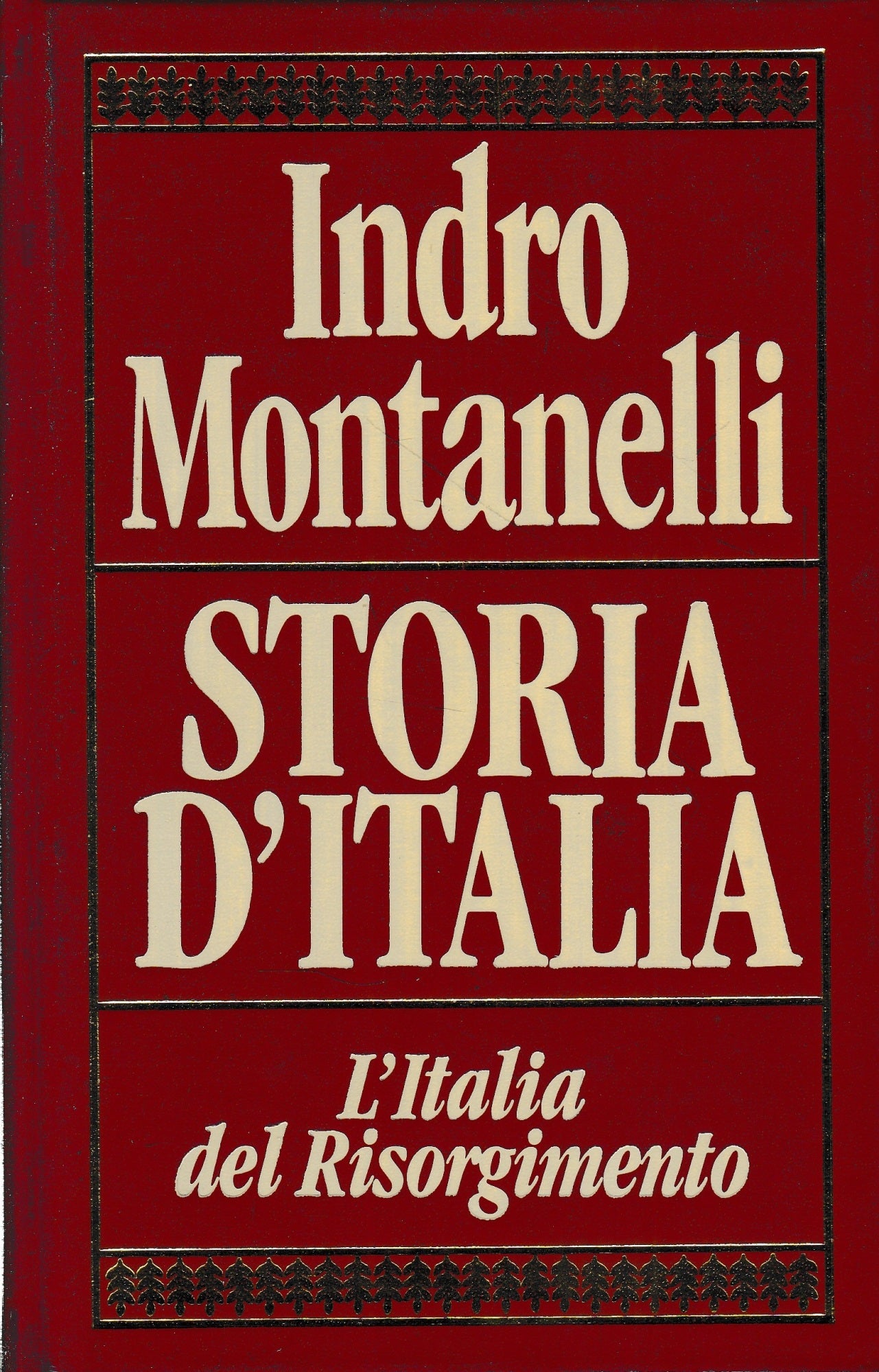 Storia d'Italia. L'Italia del Risorgimento - copertina