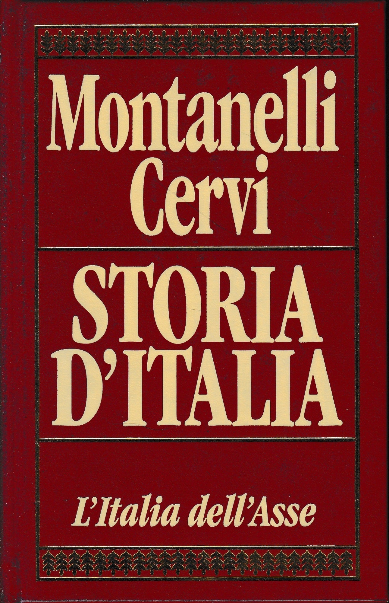 Storia d'Italia. L'Italia dell'asse - copertina