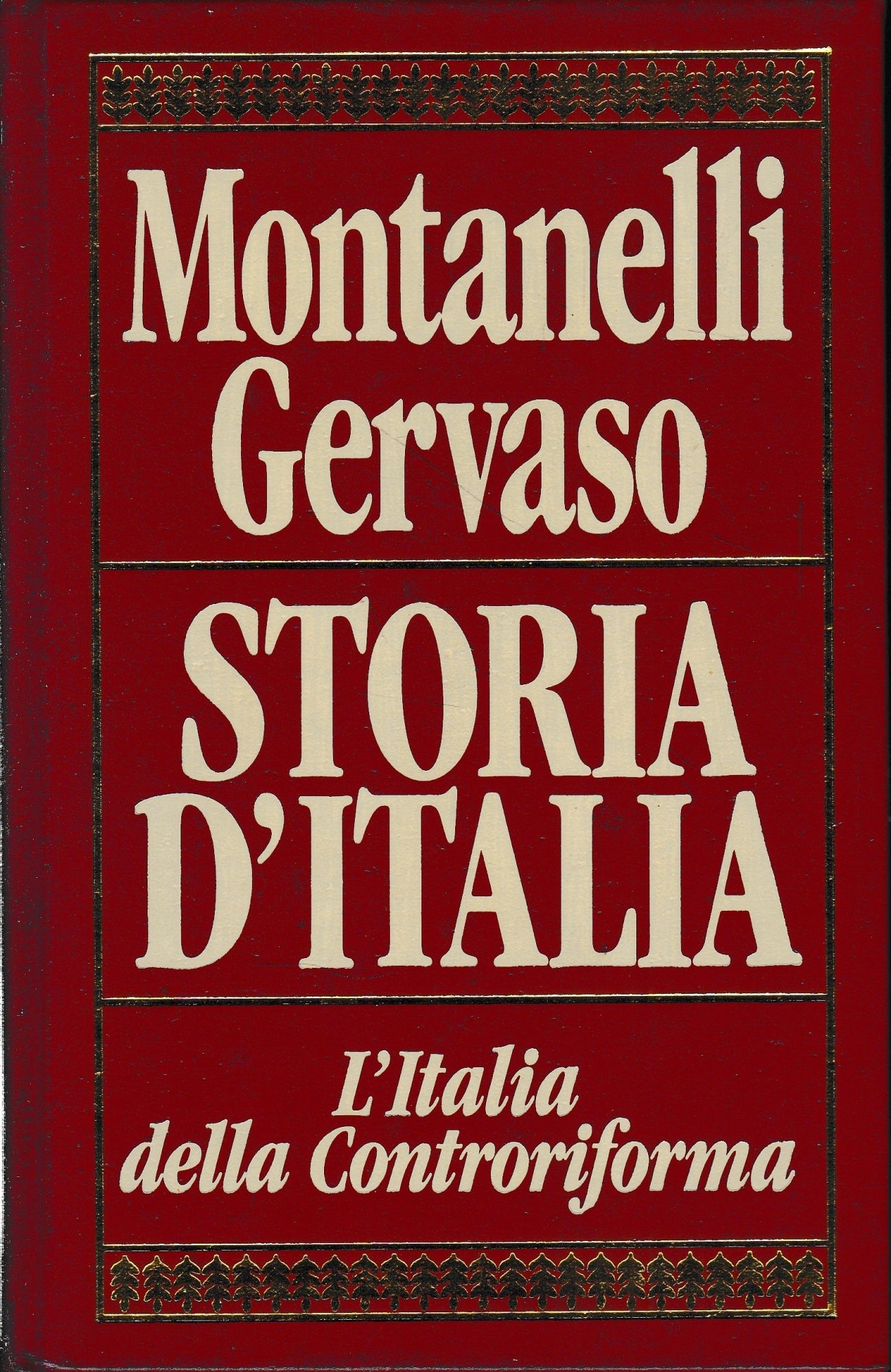 Storia d'Italia. L'Italia della Controriforma - copertina