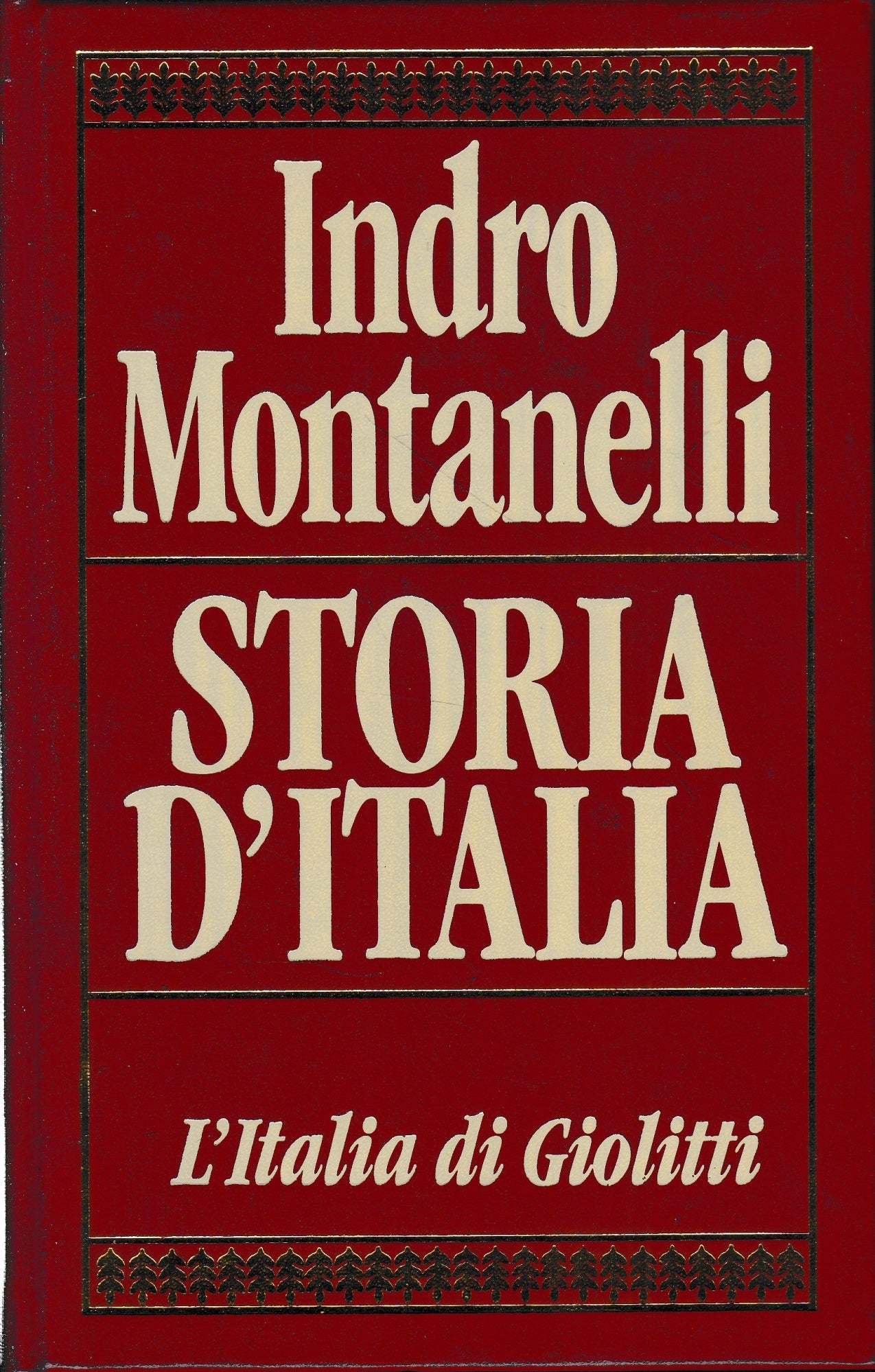 Storia d'Italia. L'Italia di Giolitti - copertina