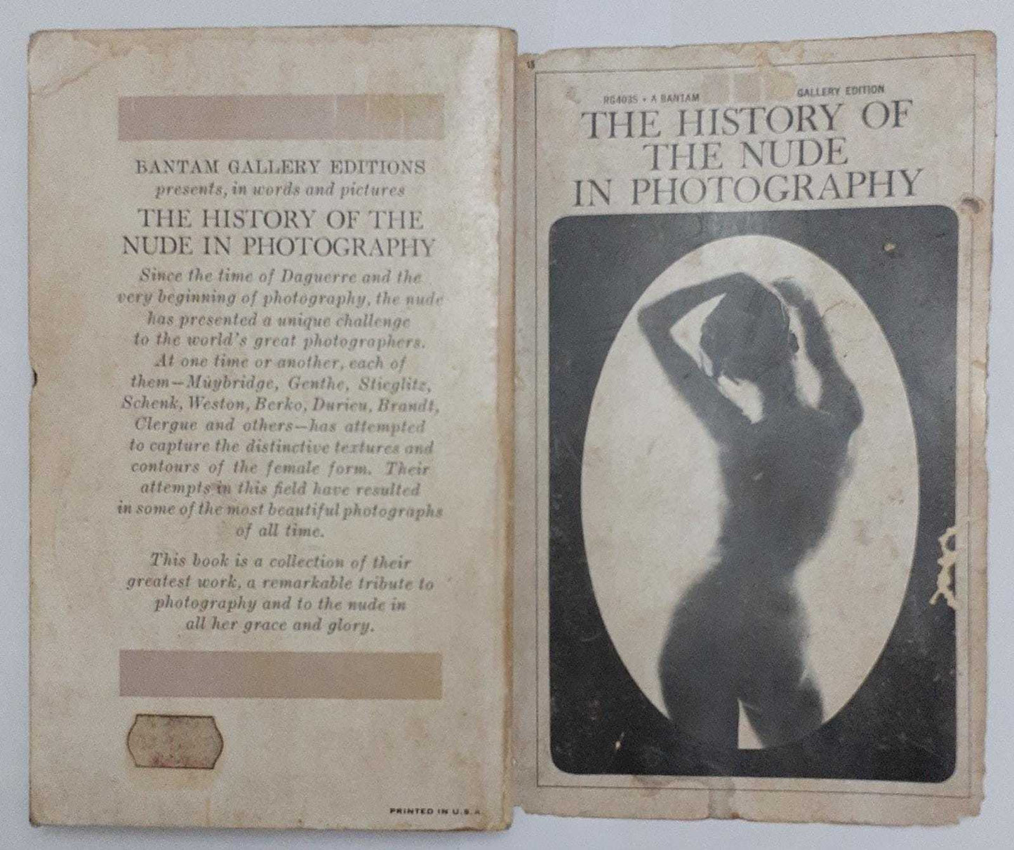 The history of the nude in photography - copertina