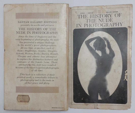 The history of the nude in photography - copertina