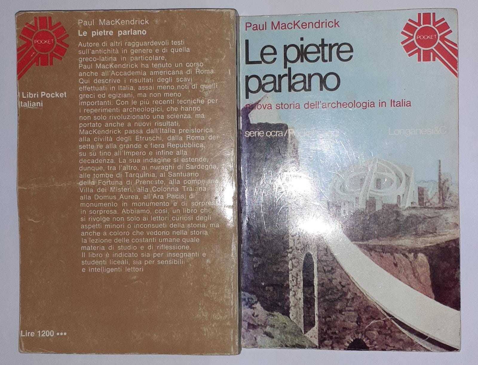 Le pietre parlano nuova storia dell'archeologia in Italia - copertina