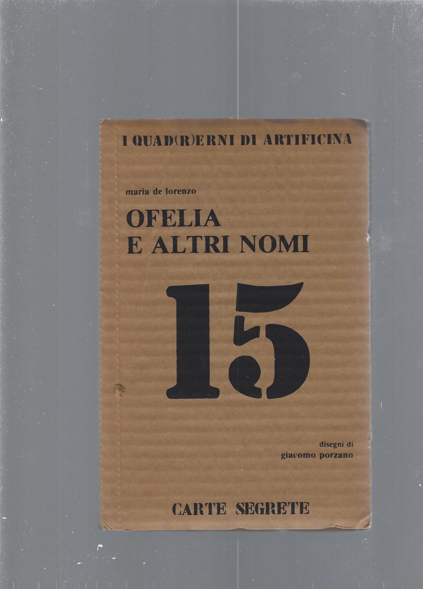 Ofelia e altri nomi - copertina