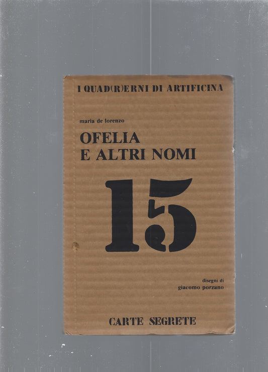 Ofelia e altri nomi - copertina