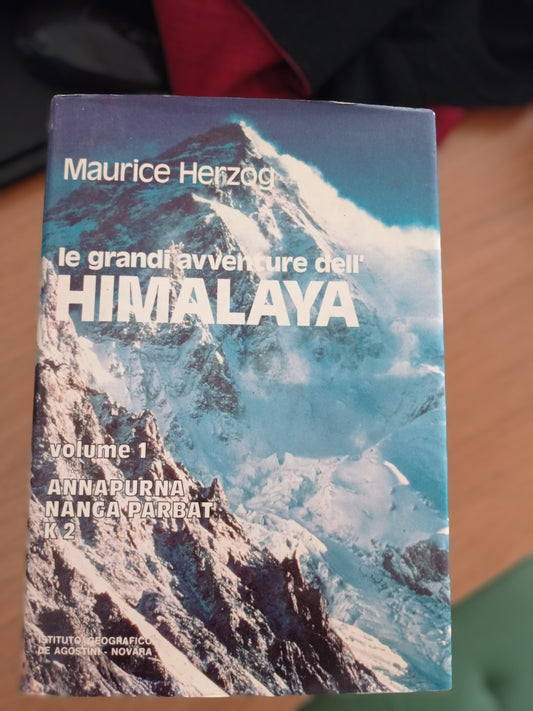 Le grandi avventure dell' HIMALAYA - copertina
