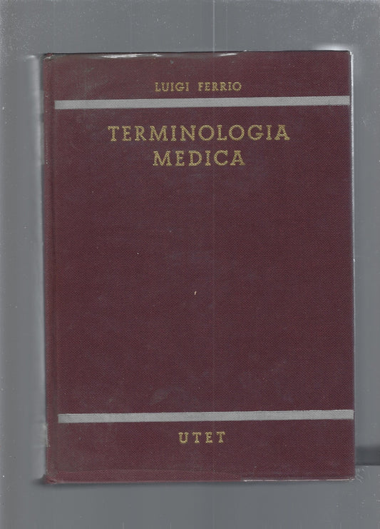 Terminologia medica - copertina