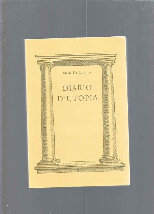 Diario d\'utopia - copertina