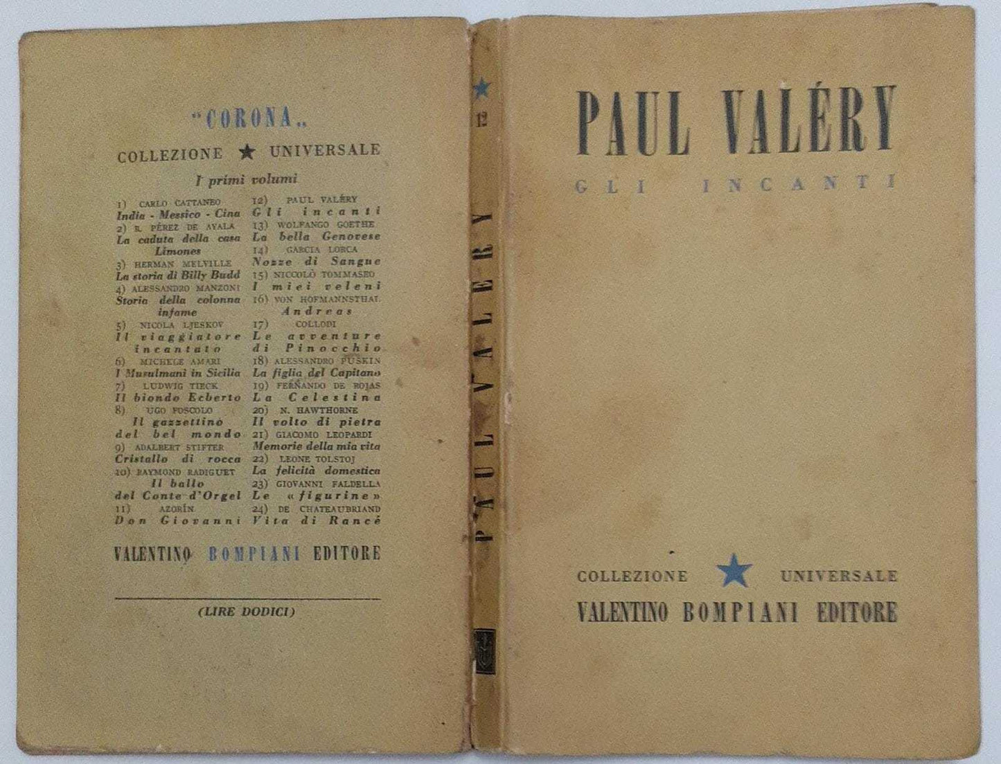 Gli incanti - copertina