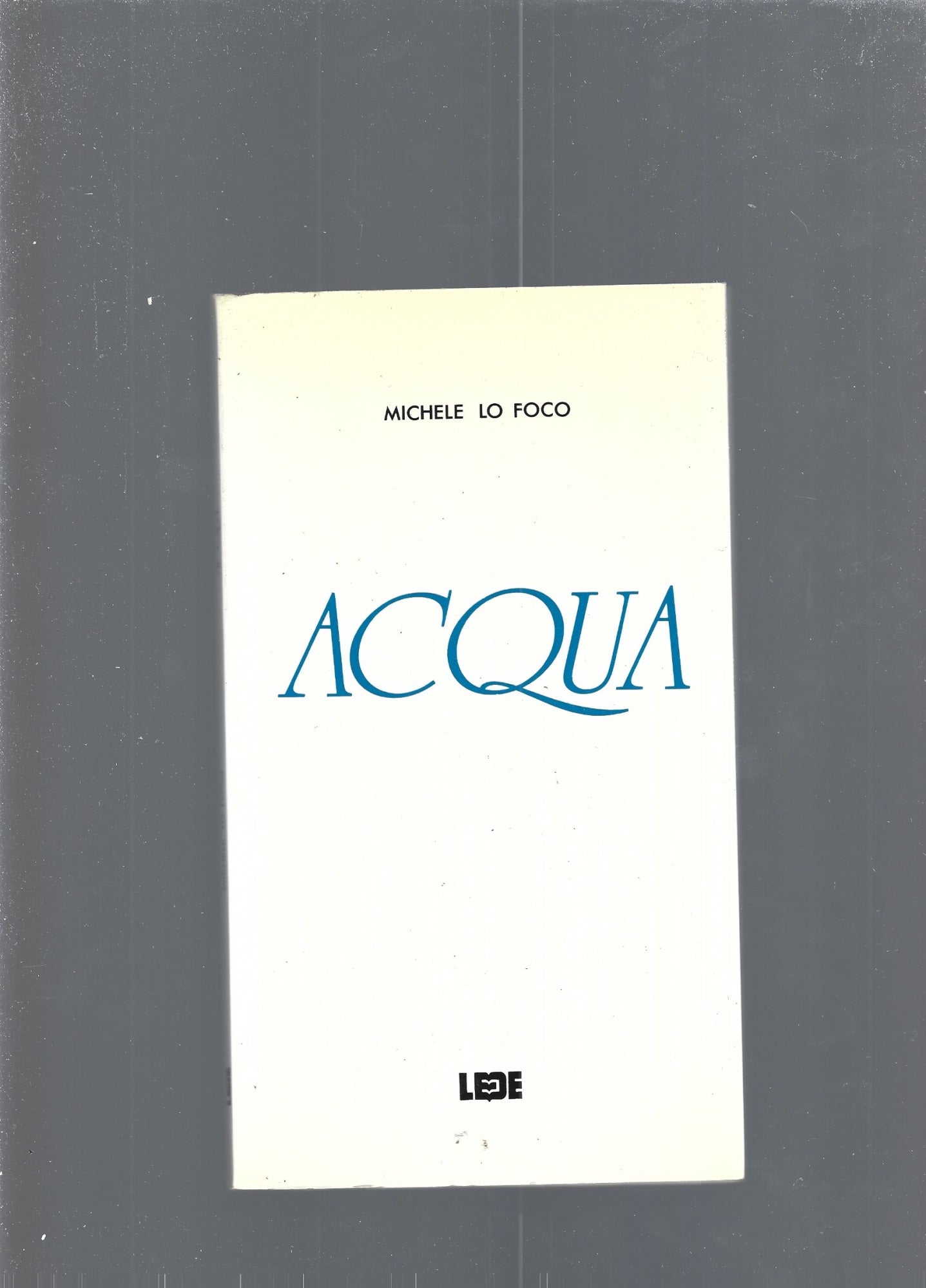 Acqua - copertina