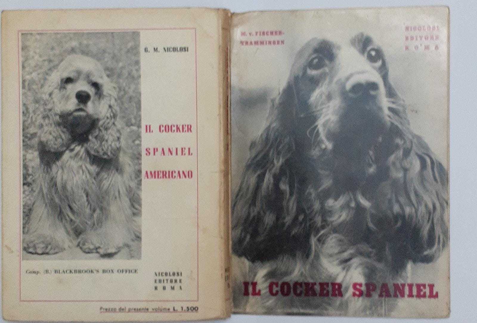 Il Cocker Spaniel. Origini, allevamento, educazione, standards - copertina