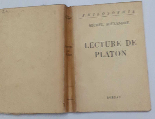 Lecture de Platon - copertina