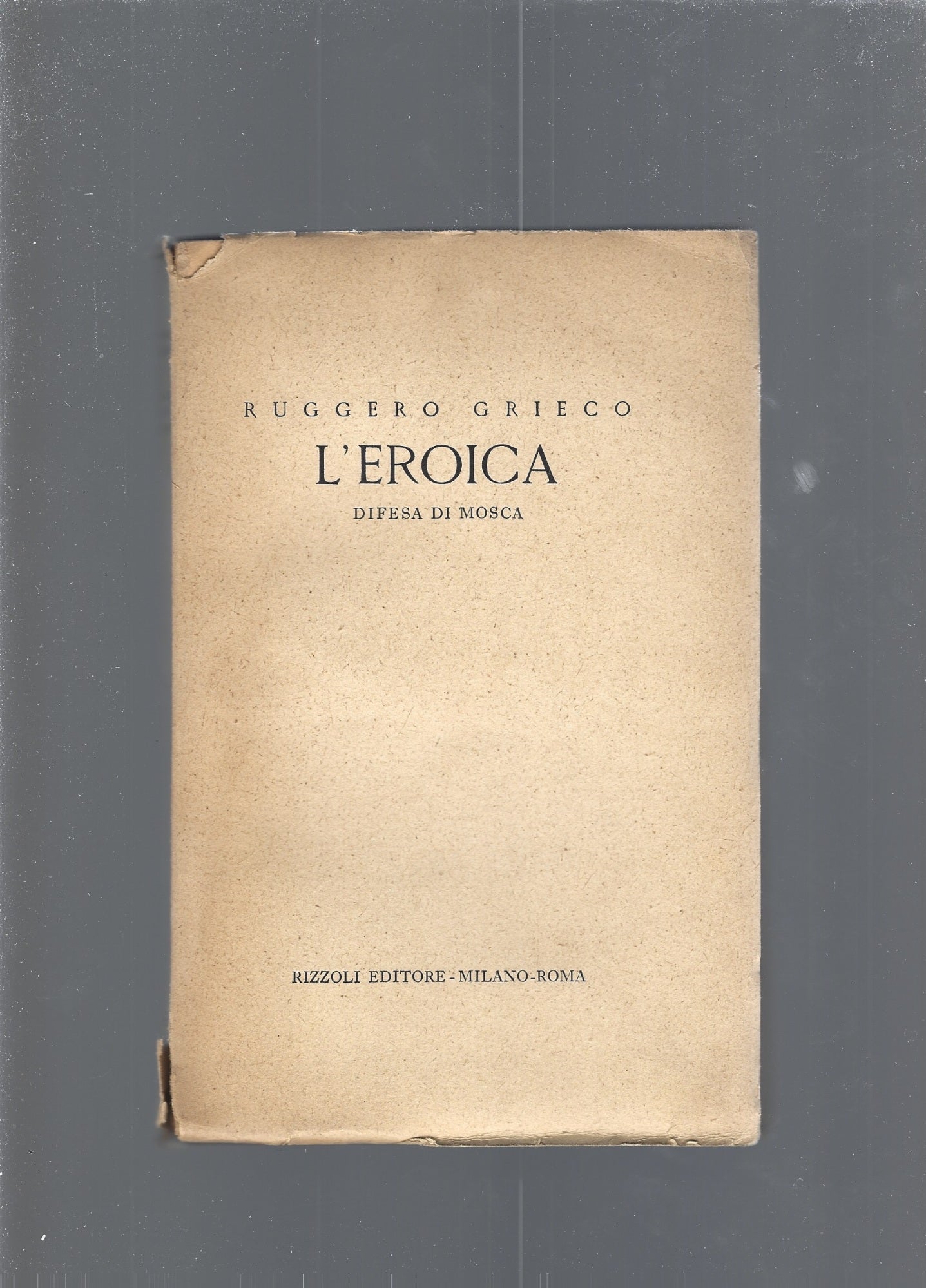 L'eroica - copertina