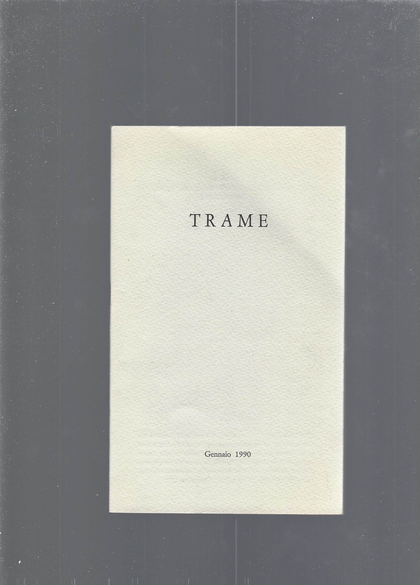 Trame - copertina
