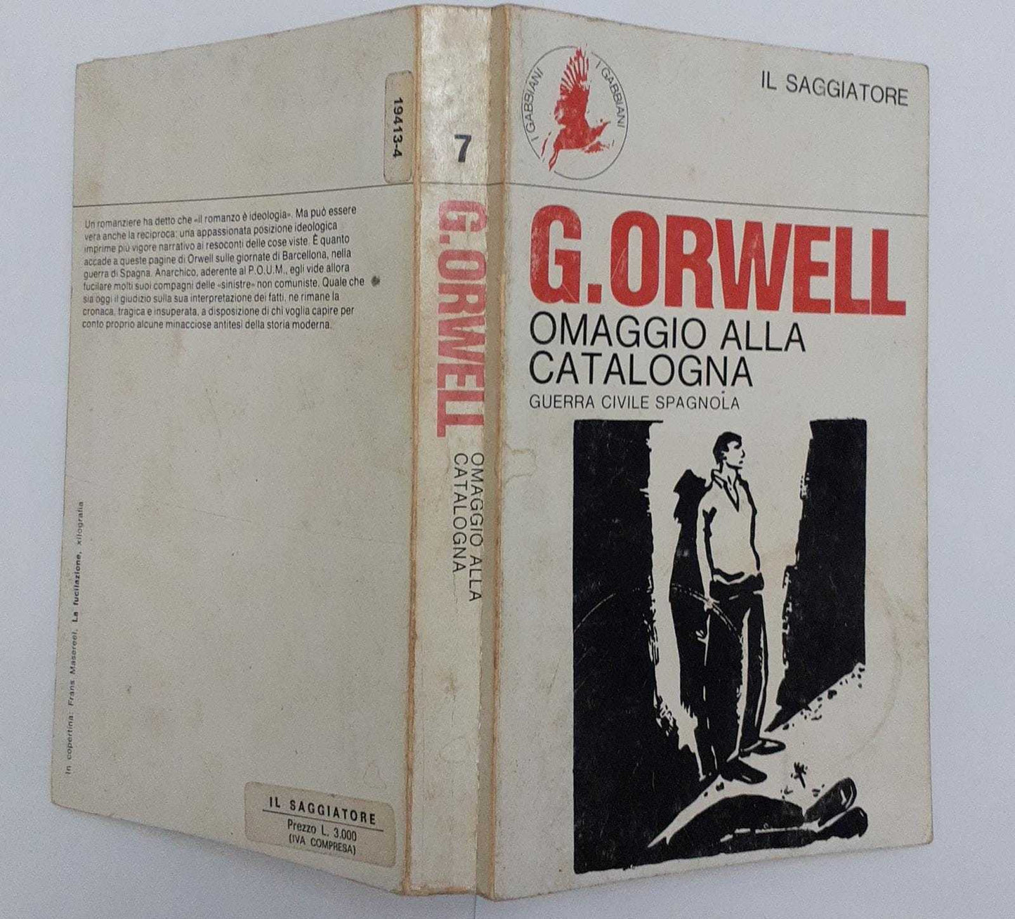 Omaggio alla Catalogna - copertina