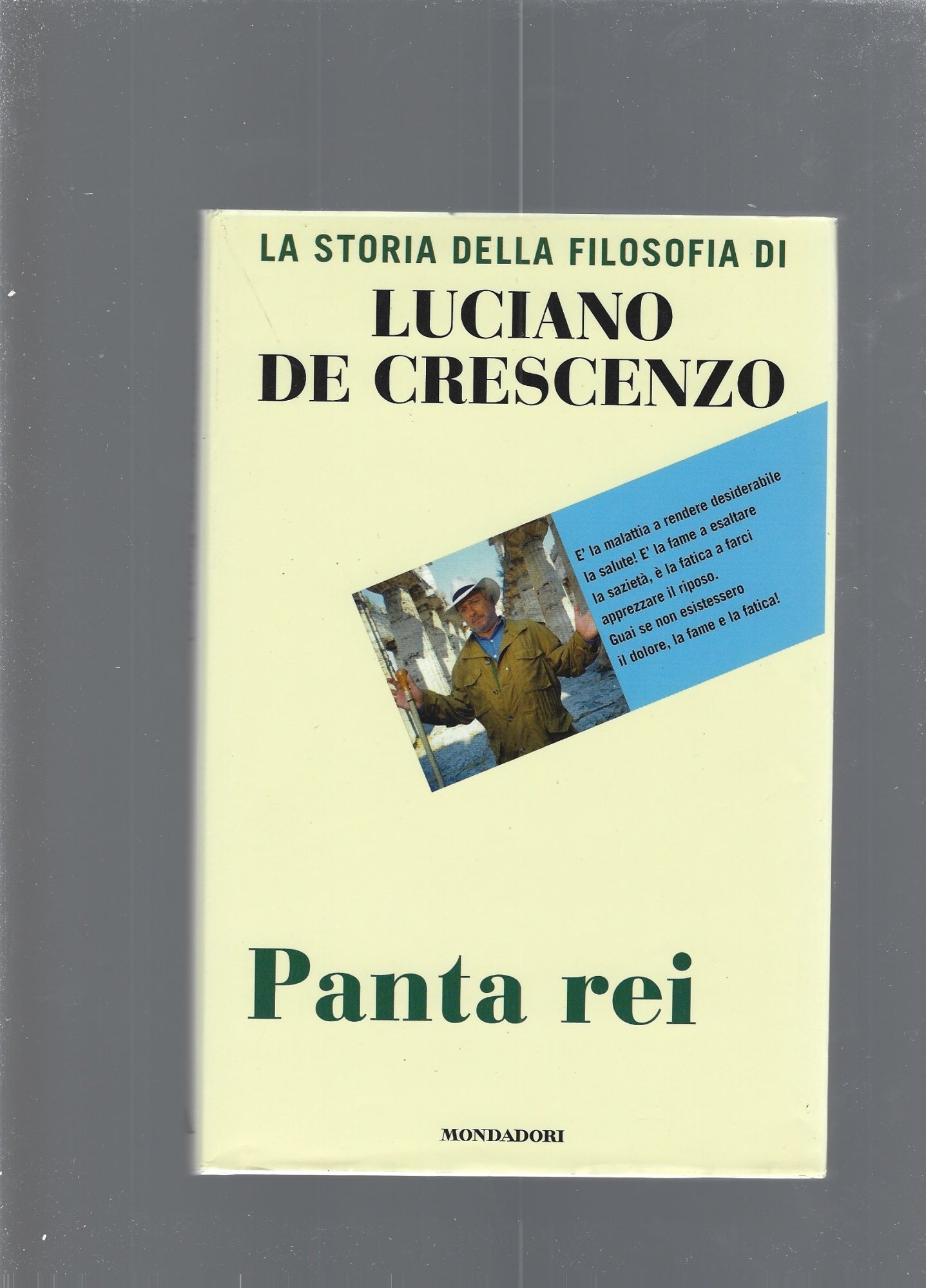 STORIA DELLA FILOSOFIA - PANTA REI - copertina