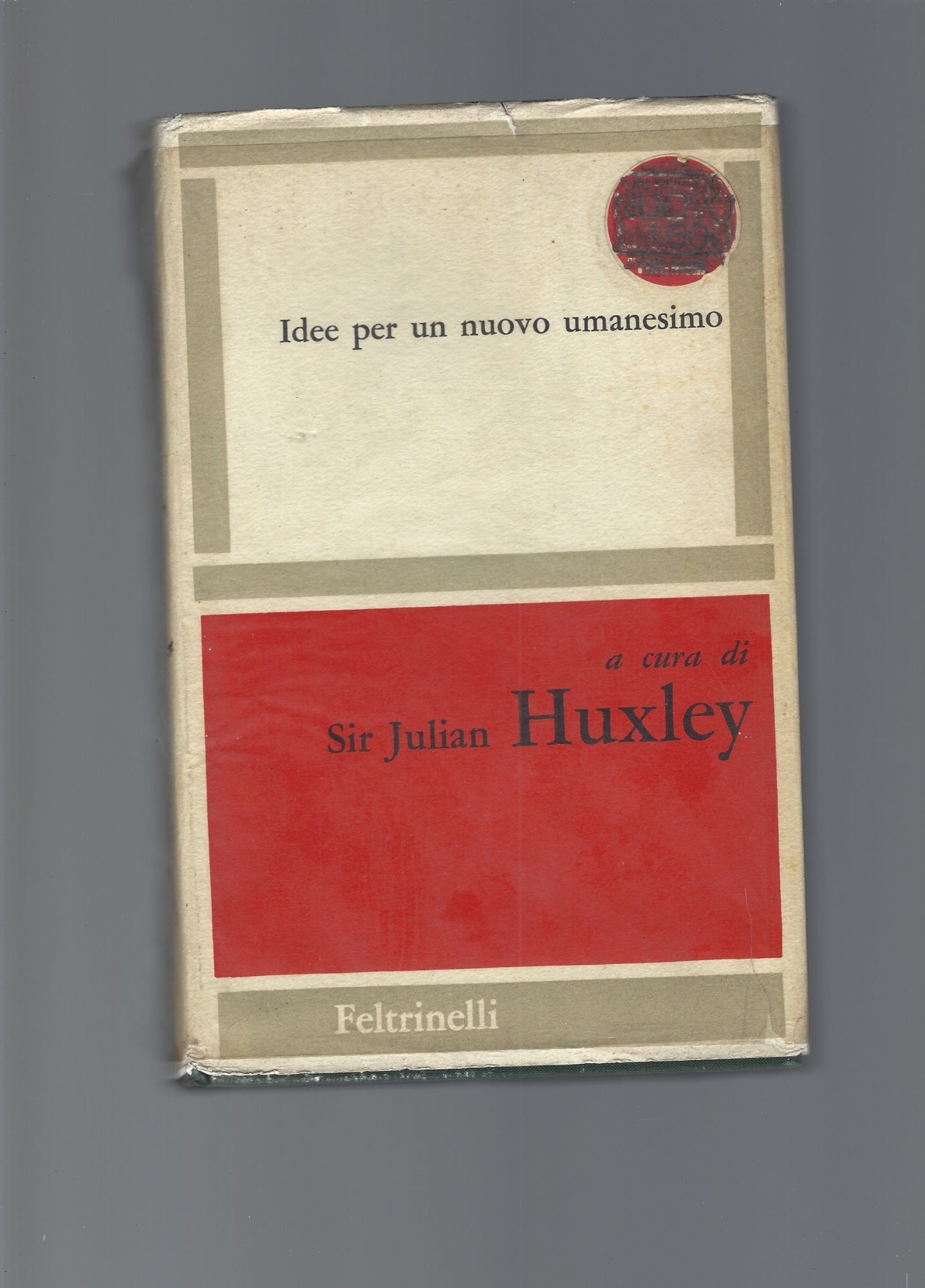 Idee per un nuovo umanesimo - copertina