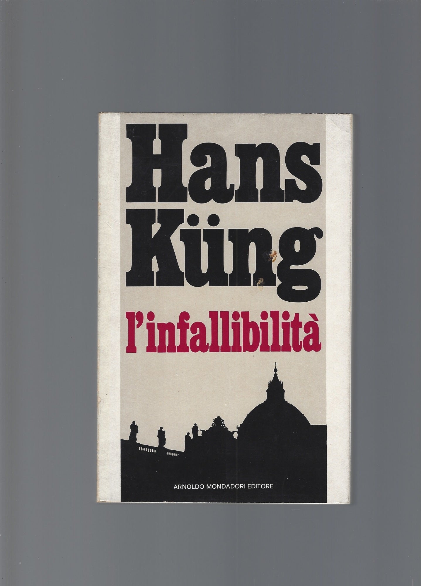 L'infallibilità - copertina