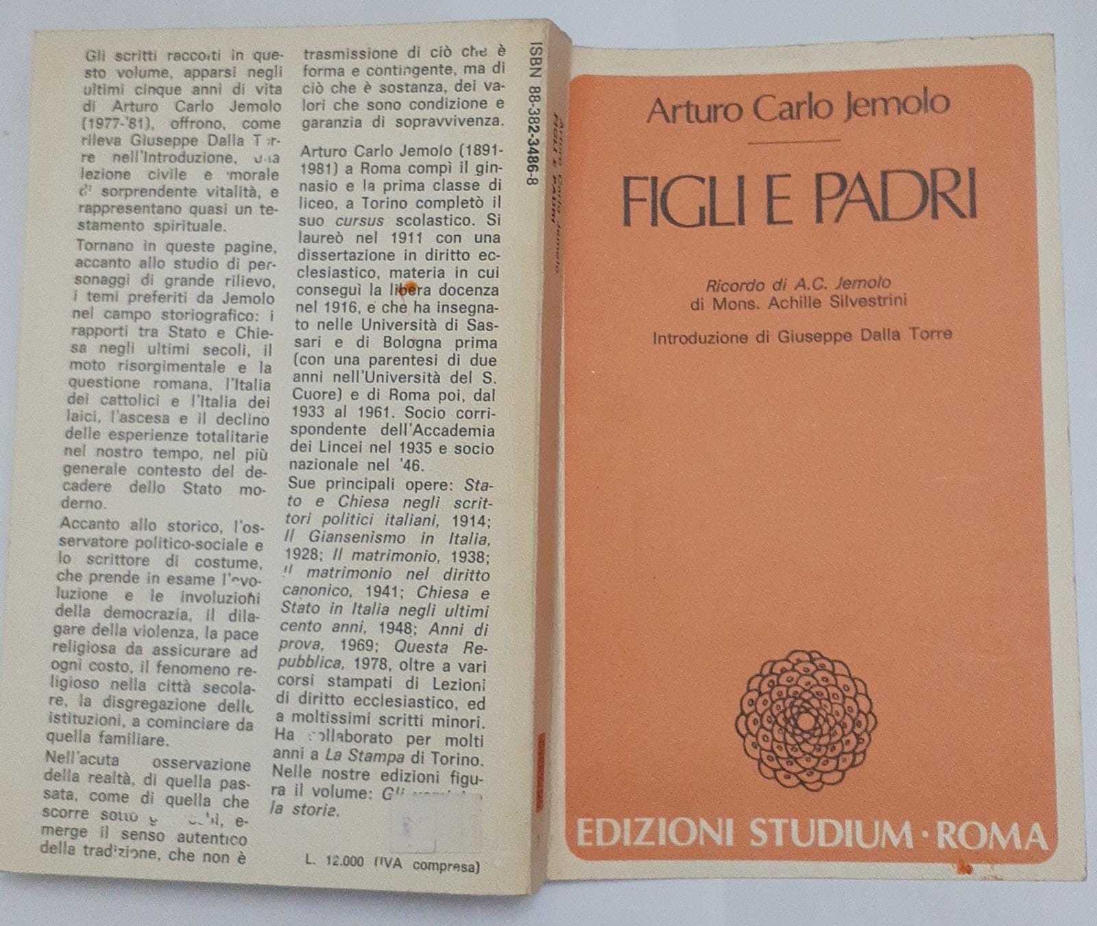 Figli e padri - copertina