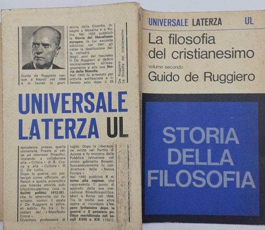La filosofia del cristianesimo. Volume secondo - copertina