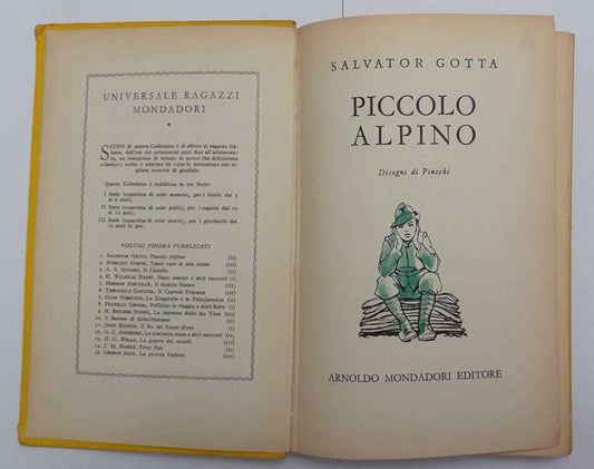 Piccolo alpino. Disegni di Pinochi - copertina