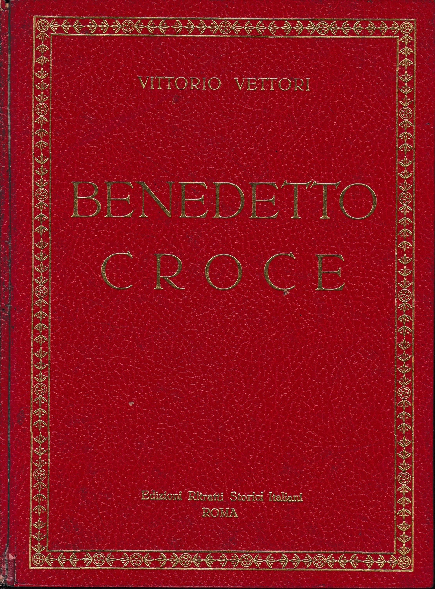 Benedetto Croce, tre volumi - copertina