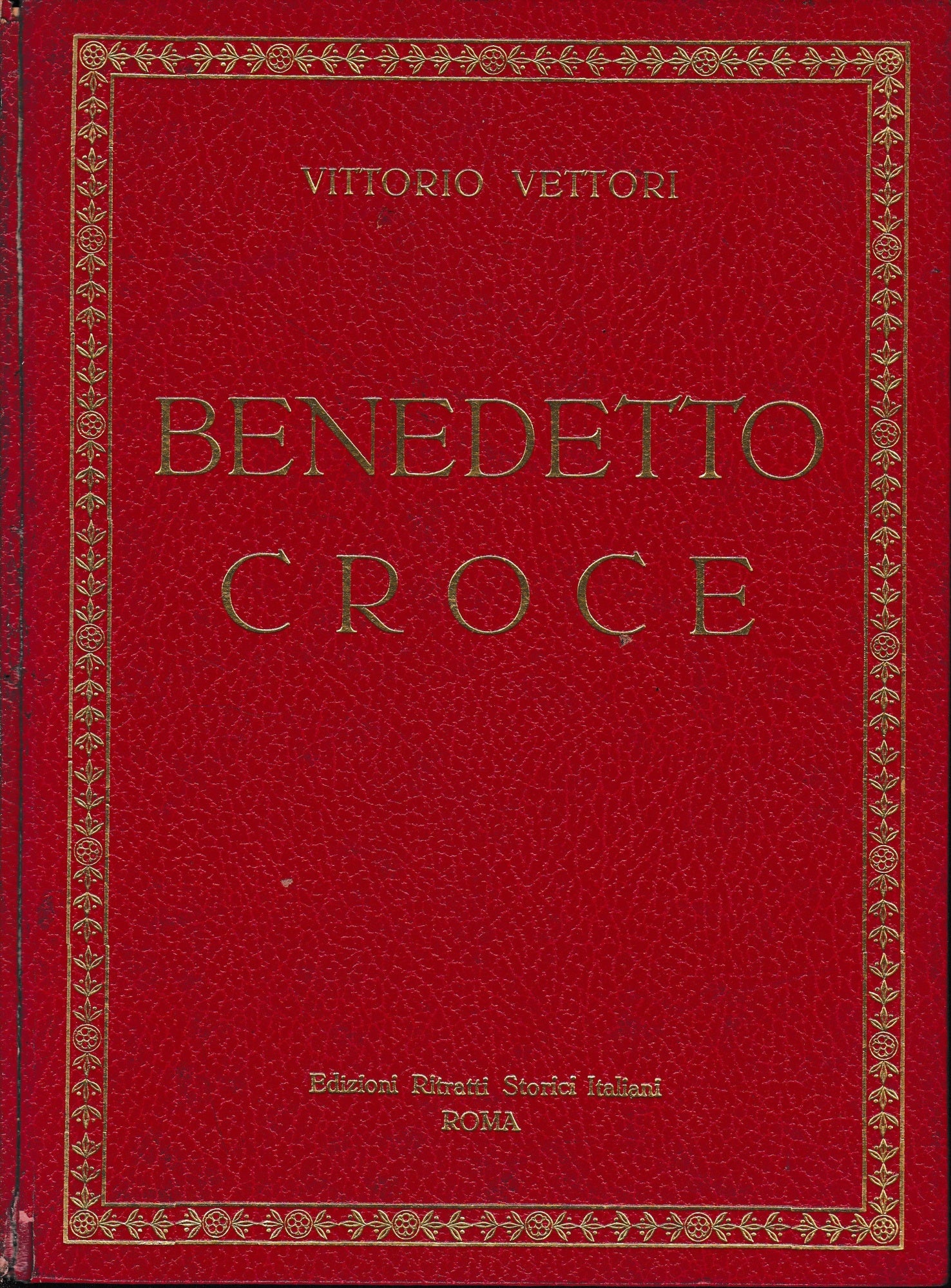 Benedetto Croce, tre volumi - copertina