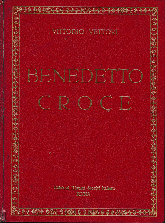 Benedetto Croce, tre volumi - copertina