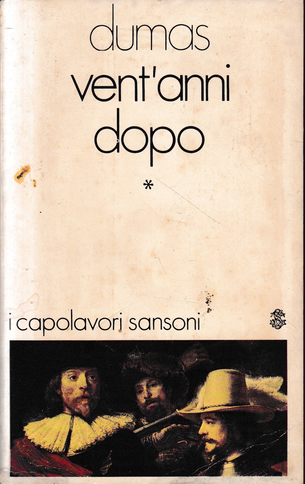 Vent'anni dopo - copertina