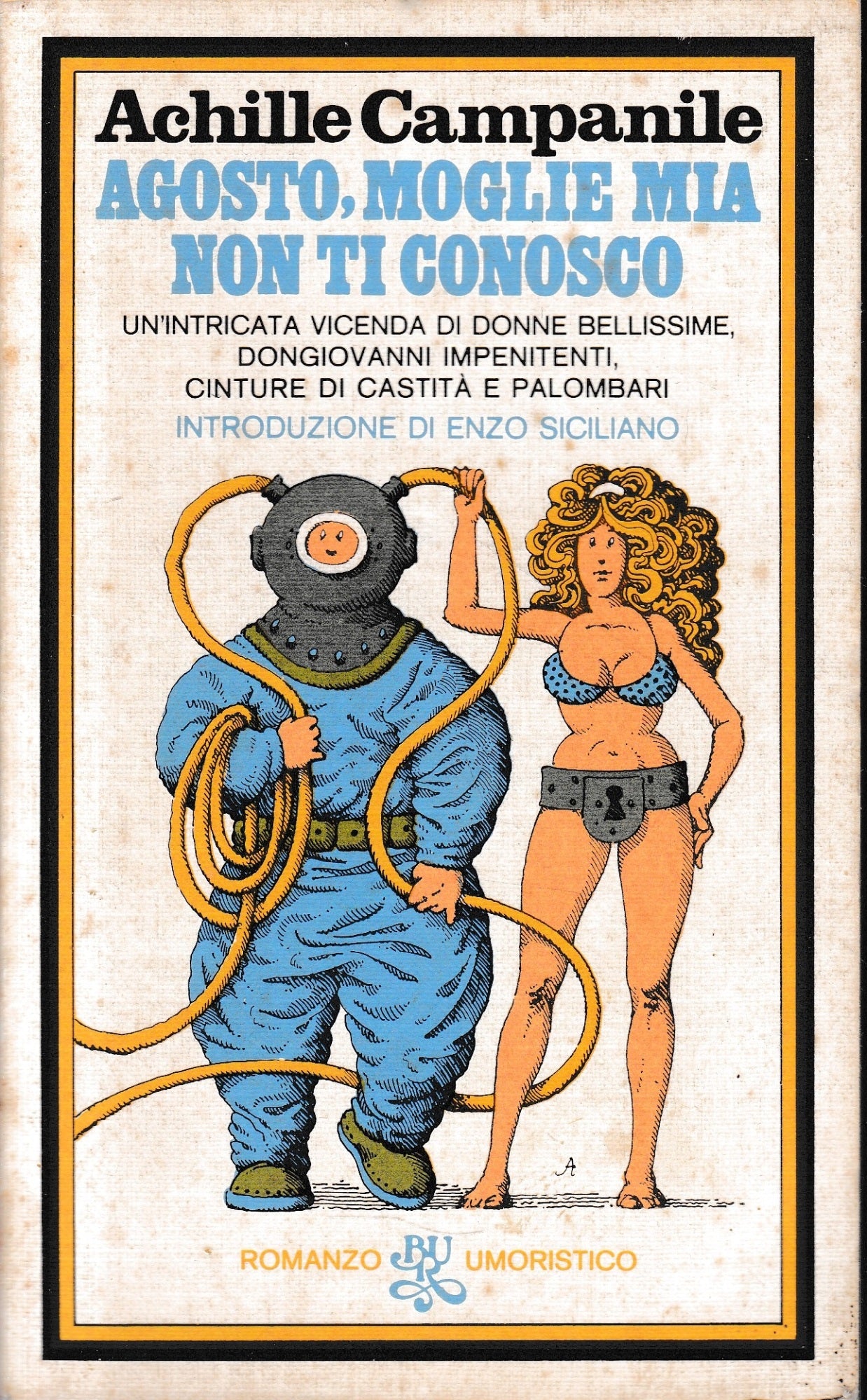 Agosto, moglie mia non ti conosco - copertina