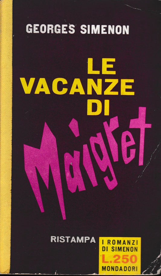 Le vacanze di Maigret - copertina