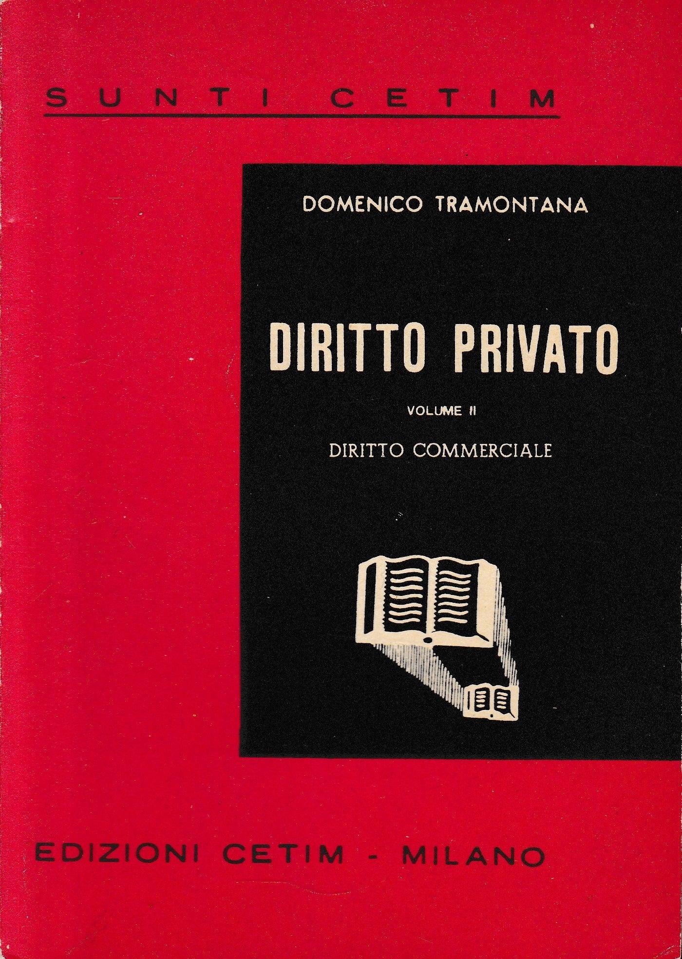 Diritto Privato, vol. 2: diritto commerciale - copertina