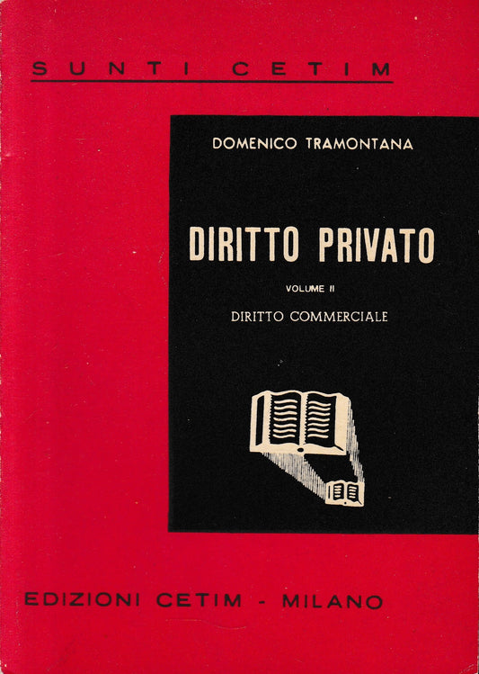 Diritto Privato, vol. 2: diritto commerciale - copertina