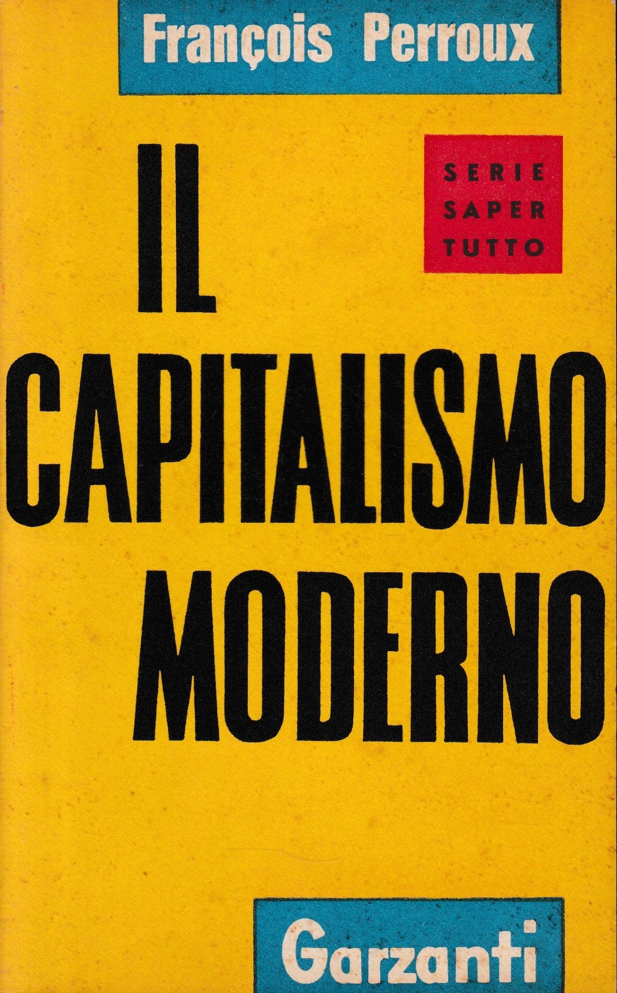 Il capitalismo moderno - copertina