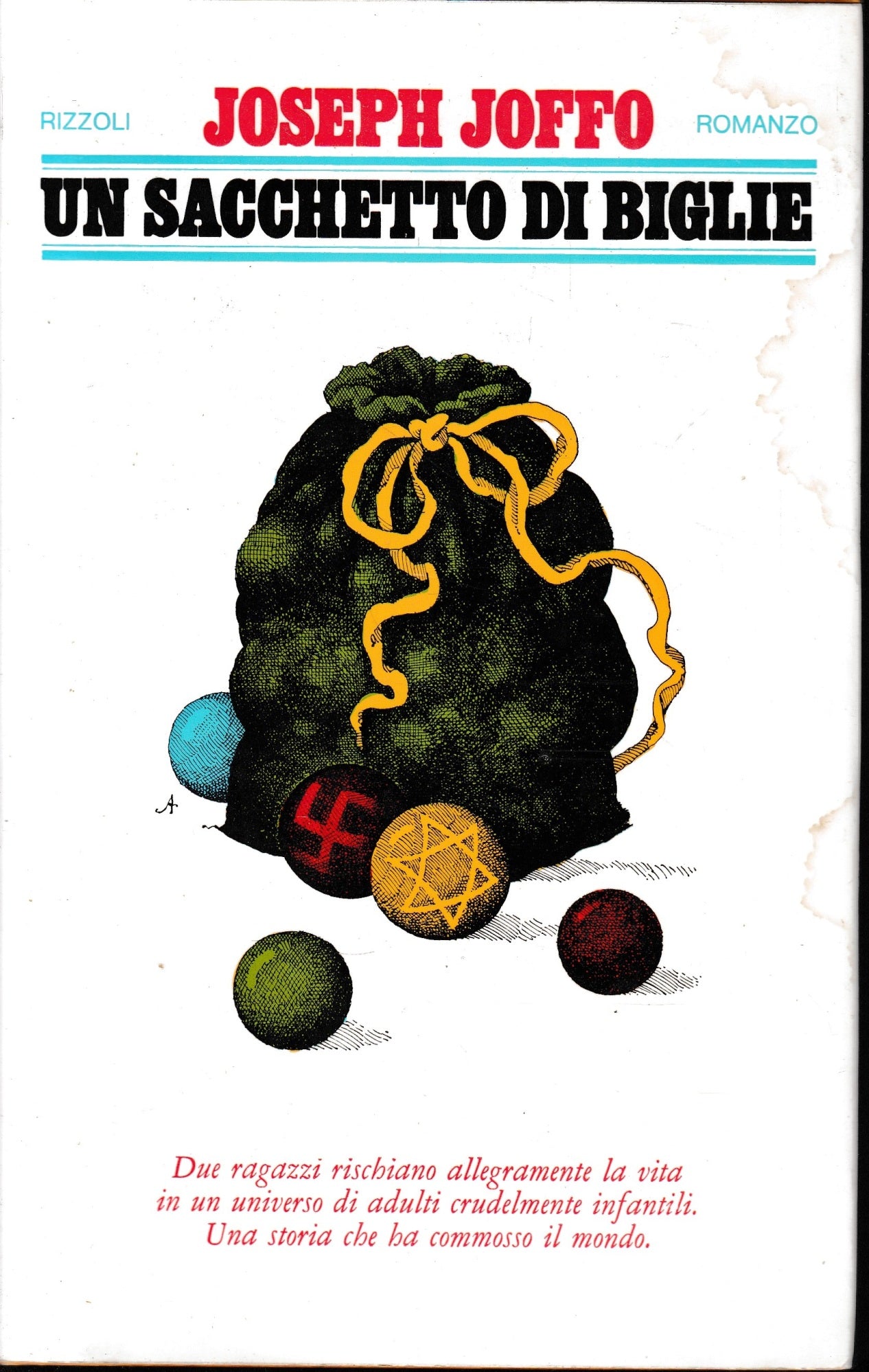 Un sacchetto di biglie - copertina