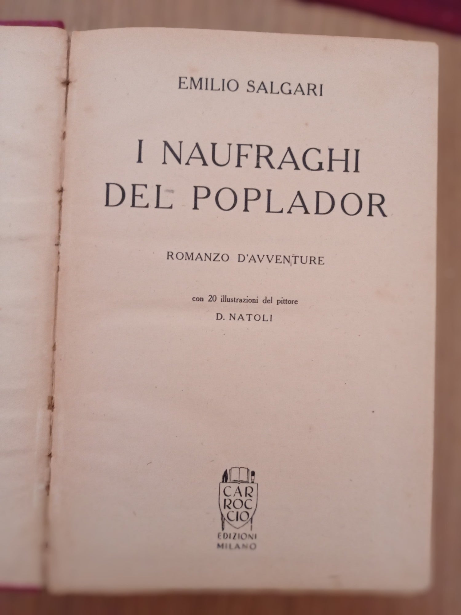 I naufraghi del poplador - copertina