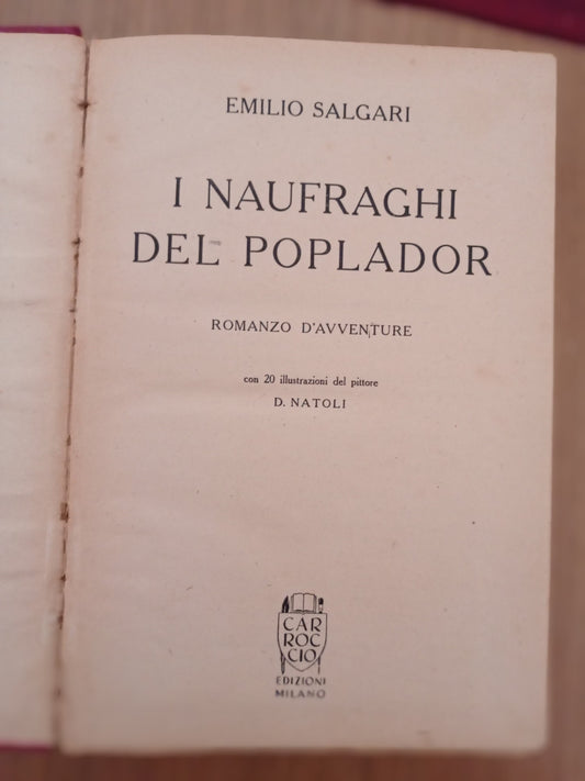 I naufraghi del poplador - copertina