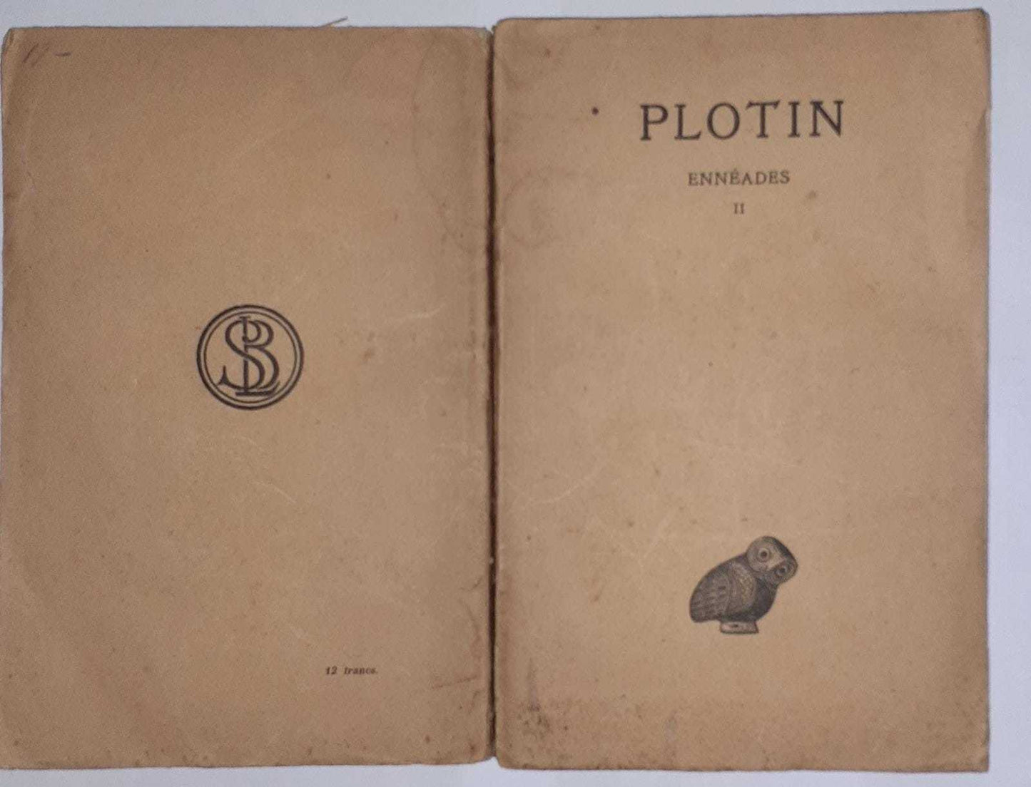 Plotin enneades. Volume II - copertina