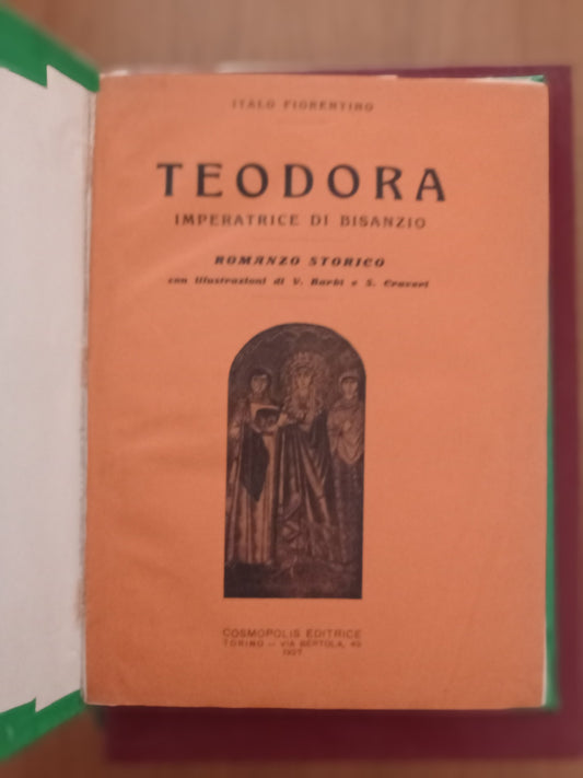 Teodora imperatrice di Bisanzio - copertina