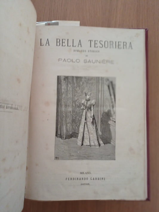 La bella tesoriera - copertina