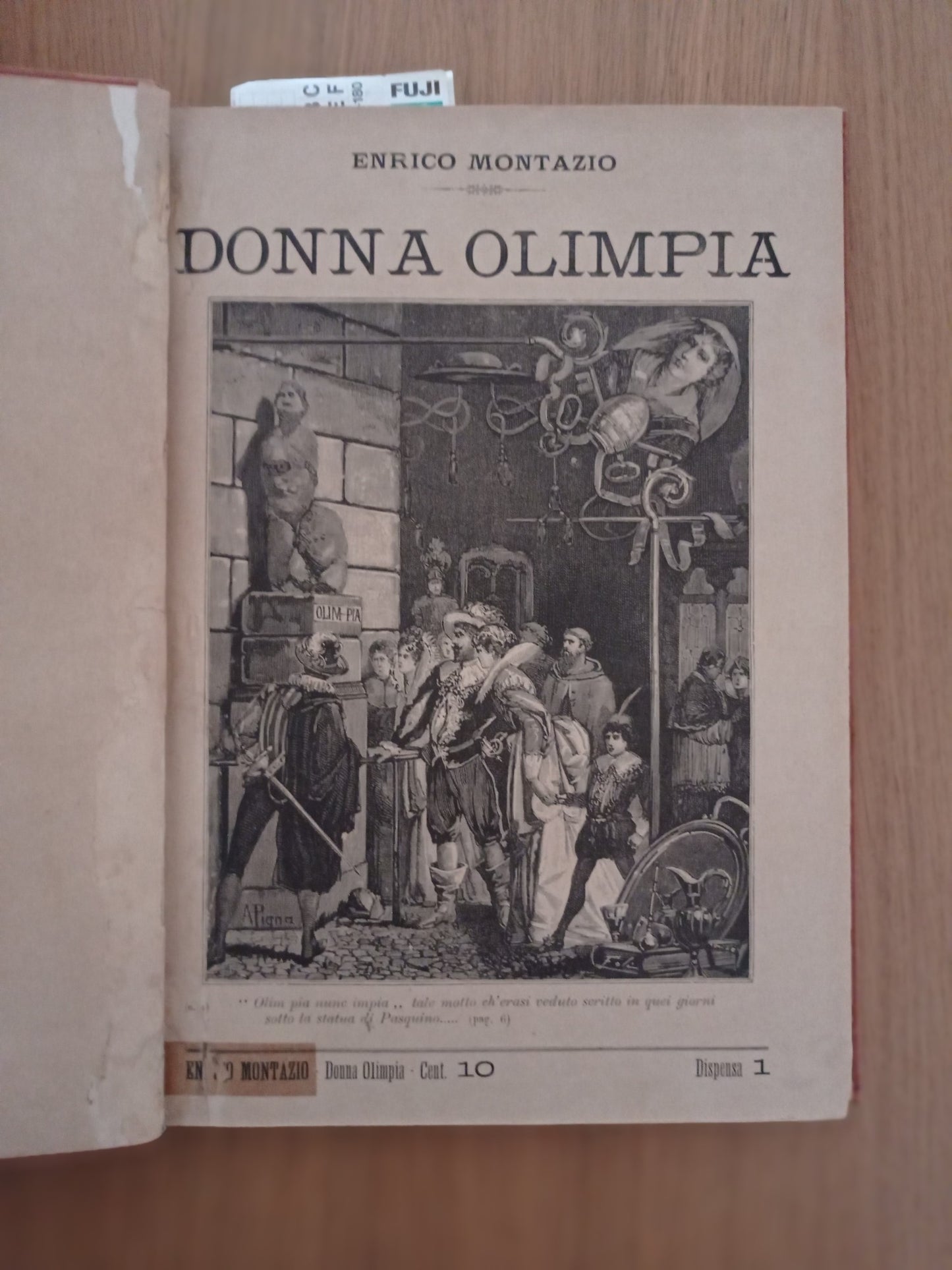 Donna Olimpia - copertina