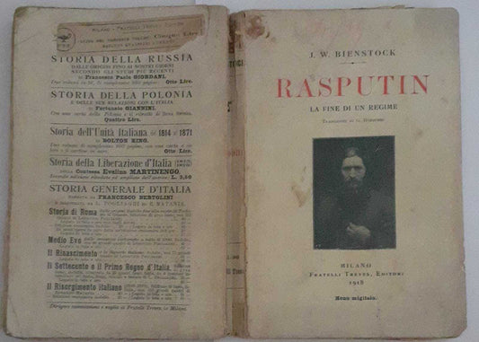 Rasputin. La fine di un regime - copertina