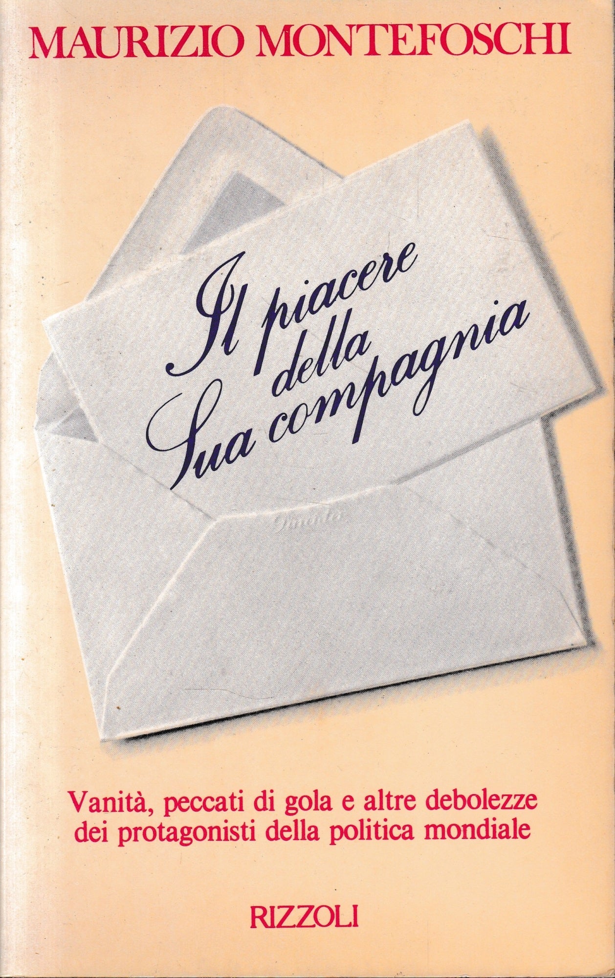 Il piacere della Sua compagnia - copertina