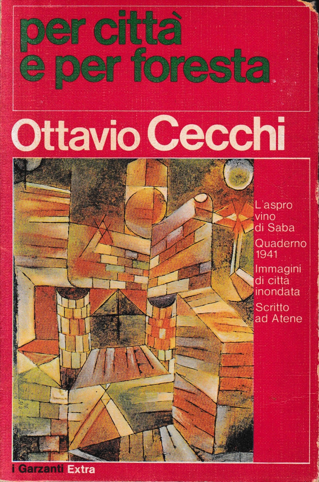 Per città e per foresta - copertina
