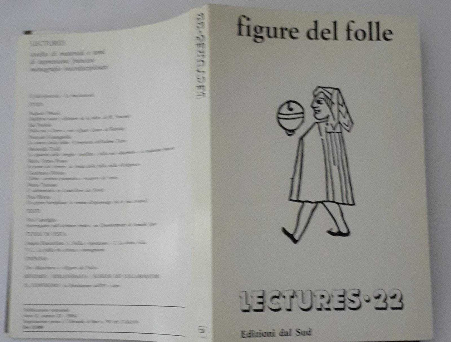 Lectures 22 Figure del folle - copertina