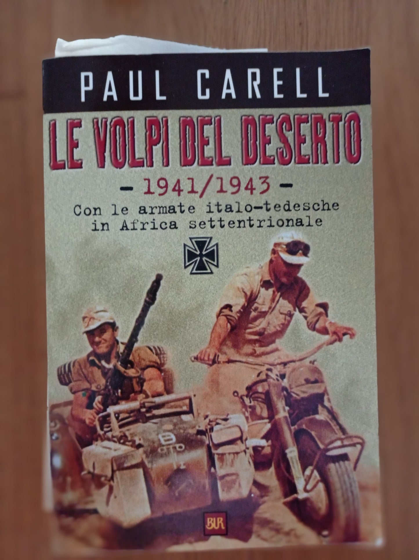 Le volpi del deserto - copertina