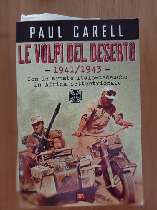 Le volpi del deserto - copertina