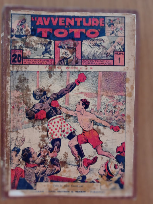 AVVENTURE TOTO' NUM.1 - copertina